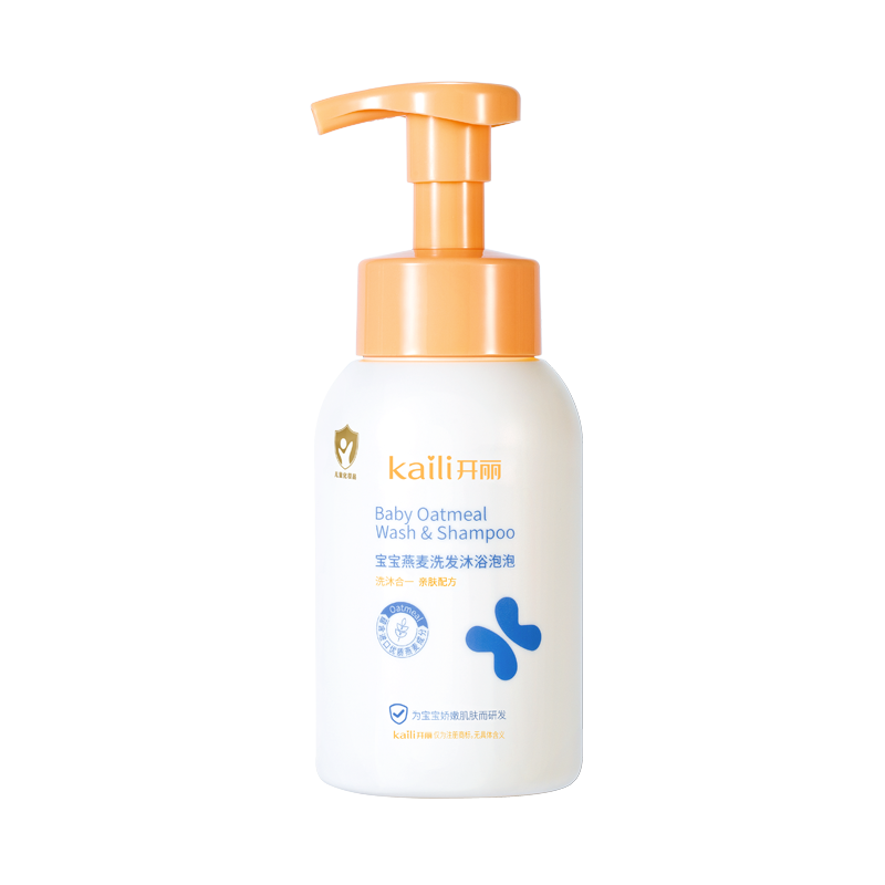 寶寶燕麥洗發(fā)沐浴泡泡
